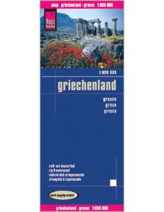 RKH Greece - Griechenland - Görögország térkép 2024