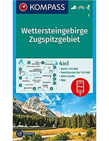 KK 5 Wettersteingebirge - Zugspitzgebiet...