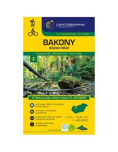 Bakony (északi rész) [2] turistatérkép