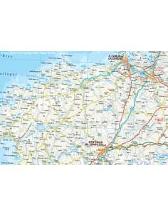 RKH Spain -  Portugal - Spanyolország - Portugália térkép