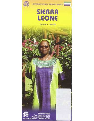 Sierra Leone térkép ITM