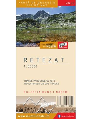 MN06 Retezat - Retyezát turistatérkép