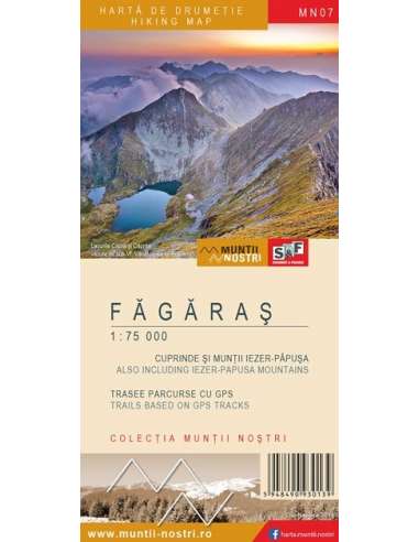 MN07 Făgăraş - Fogarasi-havasok turistatérkép -...