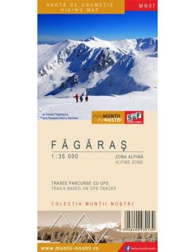 MN07 Făgăraş - Fogarasi-havasok turistatérkép -...