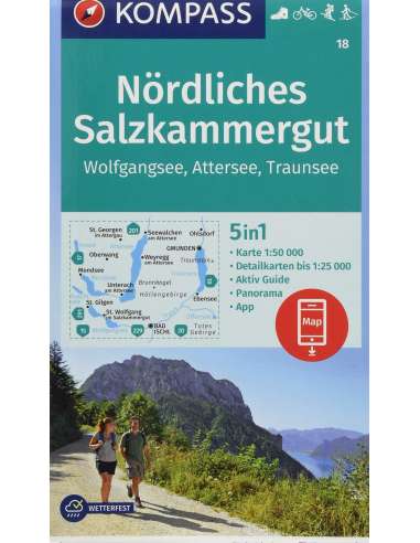 KK 18 Nördliches Salzkammergut túra-,...