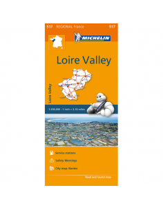 MN 517 Pays de la Loire - Loire-völgye térkép