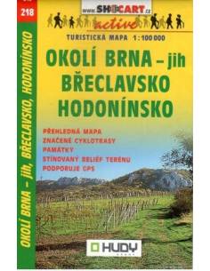 SC 218 Okoli Brna-jih / Breclavsko / Hodorindsko térkép