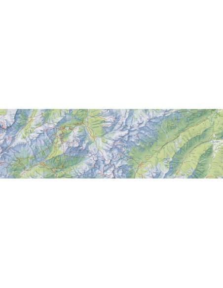 Triglav Kranjska Gora-Martuljek-Bohinj turista térkép