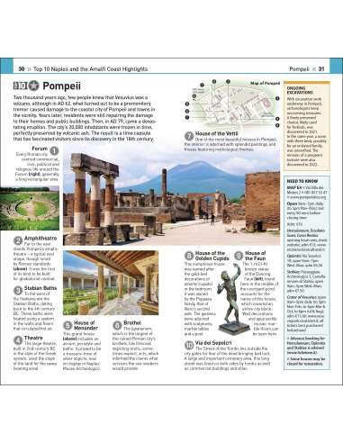 Nápoly és az Amalfi-part útikönyv TOP 10 LINGEA