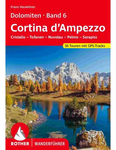 Dolomiten-Band 6: Cortina d'Ampezzo túrakalauz...