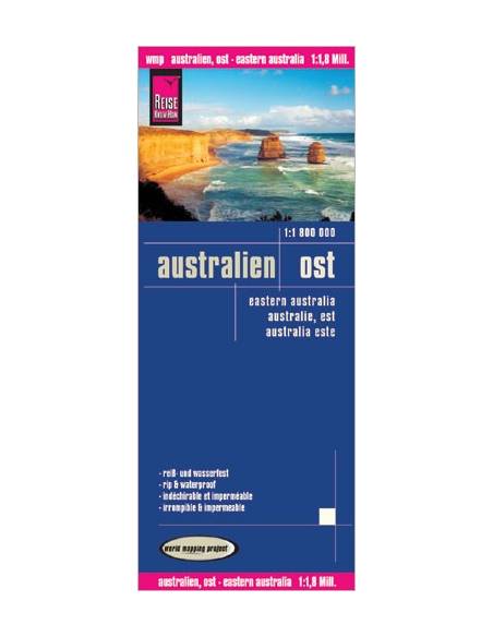 RKH Australien Ost - Australia east - Kelet-Ausztrália térkép