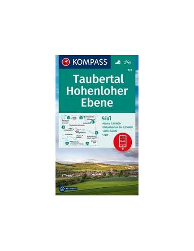 KK 772 Taubertal, Hohenloher Ebene turista...