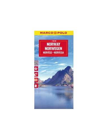 Norway - Norvégia térkép - MARCO POLO