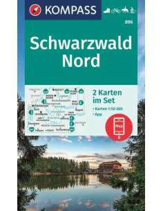 KK 886  Schwarzwald Nord - Fekete-erdő észak - 2 részes...