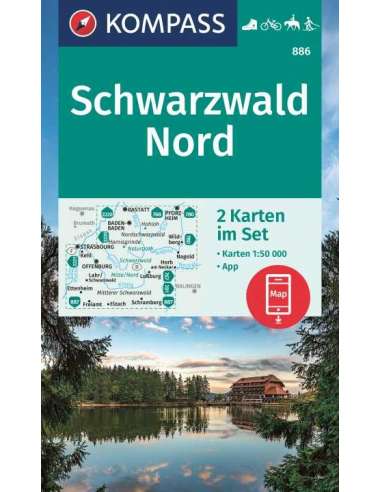 KK 886  Schwarzwald Nord - Fekete-erdő észak -...