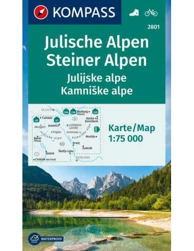 KK 2801 Julijske Alpe - Steiner Alpen -...