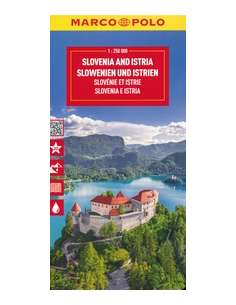 Slovenia and Istria - Szlovénia, Istria  térkép Marco Polo