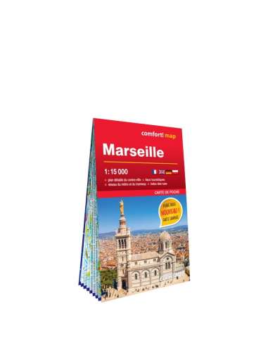 Marseille zsebtérkép - Comfort! map 2024