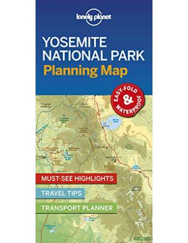 Yosemite National Park Planning Map - Lonely...