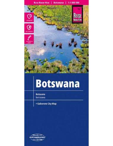 RKH Botswana térkép 2024