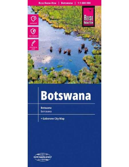 RKH Botswana térkép 2024