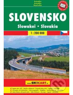 Slovensko - Szlovákia autóatlasz A5