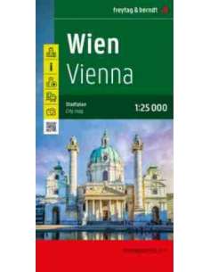 Wien - Vienna - Bécs térkép