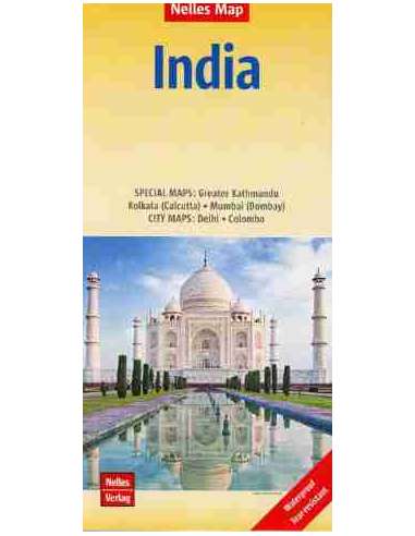 India Szubkontinens térkép