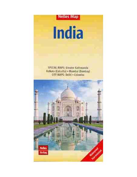 India Szubkontinens térkép