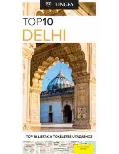 Delhi Top 10 útikönyv Lingea