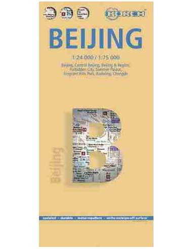 Beijing - Peking térkép (laminált) - BORCH