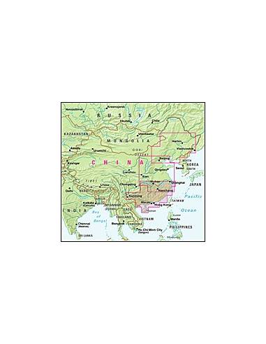 China South - Dél-Kína térkép