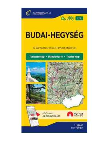 Budai-hegység turistatérkép (TT6) a...