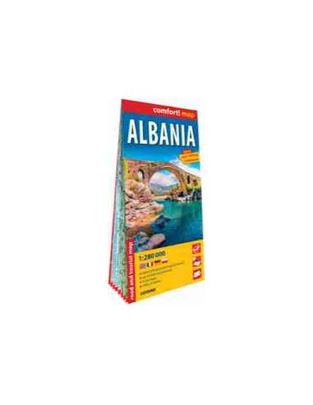 Albánia térkép - Comfort! map