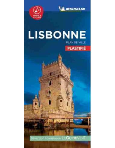 MN 39 Lisbonne - Lisszabon térkép laminált