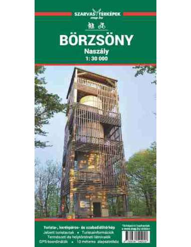 Börzsöny - Naszály turistatérkép