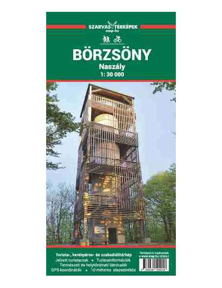 Börzsöny - Naszály turistatérkép