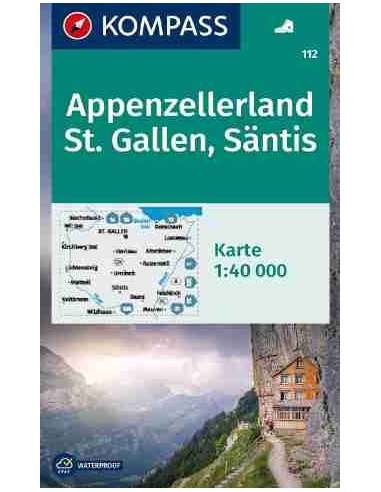 KK 112 APPENZELLERLAND - St.GALLEN - SANTIS...