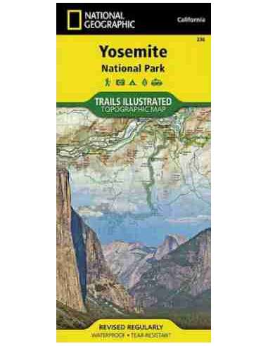 NG 206 Yosemite National Park térkép - National...