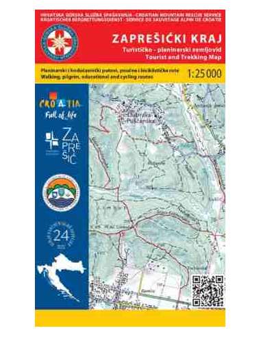 HG-KH 24 Zapresicki Kraj turistatérkép