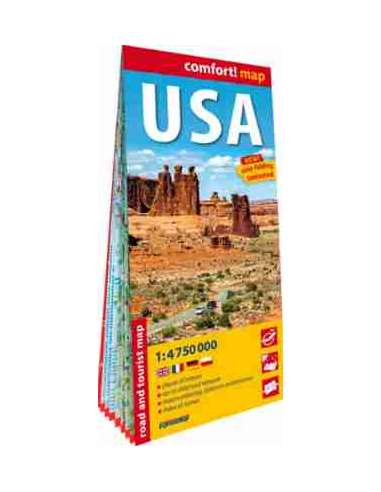 USA térkép - Comfort! map