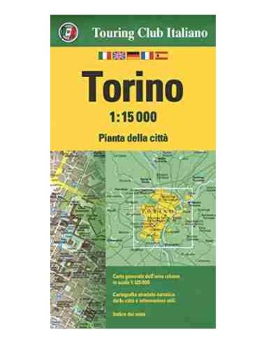 Torino pianta della citta - Torino várostérkép TCI