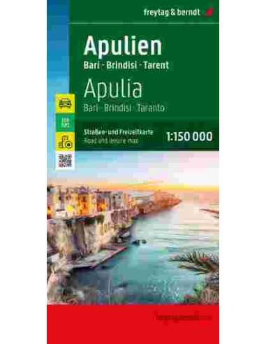 Apulia-Bari-Brindisi-Taranto-Puglia térkép