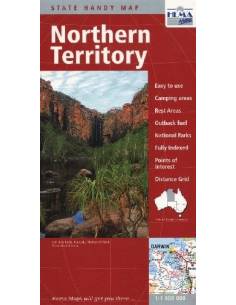 Északi Terület (Northern Territory) térkép