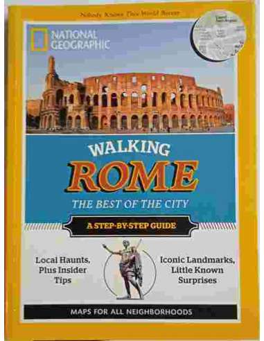 Walking Rome a Step by Step  guide - Róma útikönyv