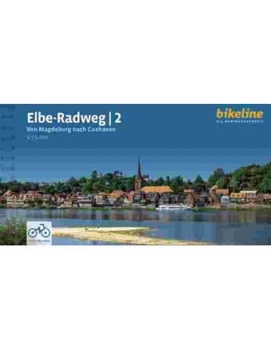 Elbe-Radweg 2 - Elba kerékpáros atlasz 2. -...
