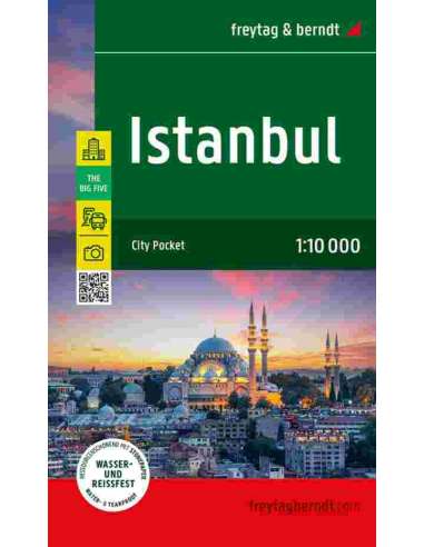 Istanbul city pocket - Isztambul zsebtérkép 2025