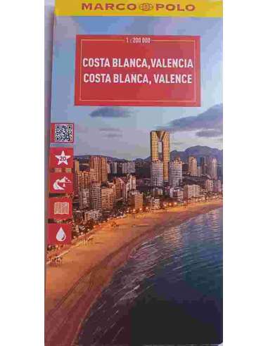 Costa Blanca - Valencia térkép MARCO POLO