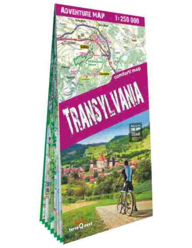 Transylvania adventure comfort! map - Erdély...