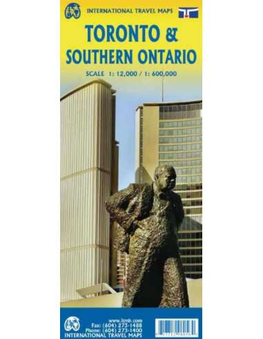 Toronto & Southern Ontario térkép